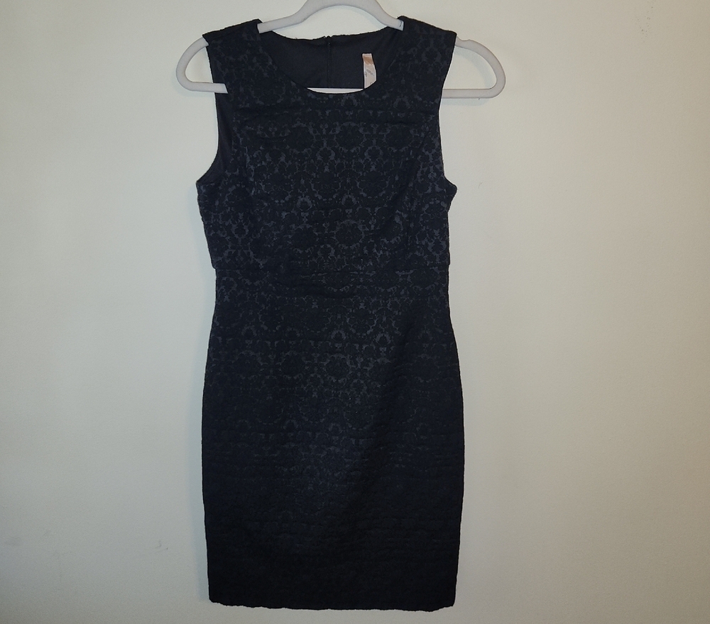 Bailey 44 Black Textured Mini Dress
